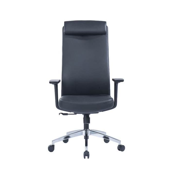 CH-366A Leather Manager Chair Black